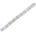 Stainless Steel Double Hinged Link Bracelet