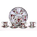 Caldo-Freddo Visolotto 8-piece Mug and Saucer Set