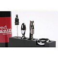 Red Vanilla 4-piece Bar and Wine Tool Set with Stand