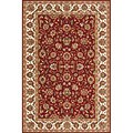 Hand-finished Brick Persian Heritage Wool Rug (8' x 9'6)