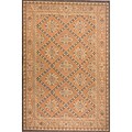 Machine-made Copper Soleil Rug (4'11 x 7'6)