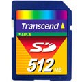 Transcend 512MB Secure Digital Memory Card