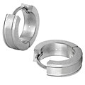 Elegant Stainless Steel Huggie Earrings