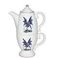Amy Brown Fairy Hand-painted Tea-for-One Set