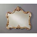 Emilia Antiqued Gold Mirror