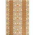 Machine-made Soleil Copper Rug (6'6 x 9'2)