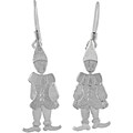 Sterling Silver Jester Moving Parts Earrings