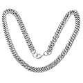 Stainless Steel Foxtail Chain Necklace
