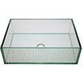 Centurion Rectangle Vessel Glass Lavatory