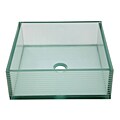 Saloon Tempered Glass Vessel (Clear)