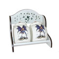 Amy Brown Fairy 2-piece Spicer Jar Set with Rack