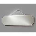 Majorica Beveled-edge Rectangular Mirror