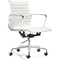 Tiburon Italian Leather Chair White