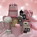 Mom's Ultimate Chocolate Spa Heart Tower Gift