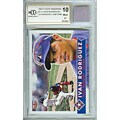 Pudge Rodriguez Card and Game Used Uniform