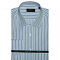 Domani Blue Label Men's Striped Dress Shirt