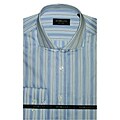 Domani Blue Label Men's Striped Dress Shirt