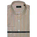 Domani Blue Label Men's Striped Dress Shirt