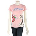 Ed Hardy Women's Lotus Tee