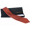 Bulgari Baciami 7-fold Silk Necktie