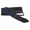 Bulgari Segni di Viaggio 7-fold Silk Necktie