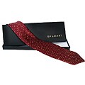 Bulgari Confetti 7-fold Silk Necktie