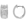 Sterling Silver Diamond Accent Earrings