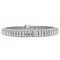 Sterling Silver Diamond Accent Bracelet