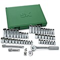 SK 49-piece 3/8-inch Drive 6-point Socket Set