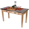 Cucina Milano Natural Large Kitchen Work Table