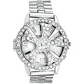 Iced Out Men's Spinning Face Cubic Zirconia Watch