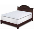 Memory Foam Mattress Topper with Micro Velour Cover