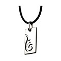 Stainless Steel Spiral Design Necklace