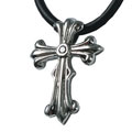 Large Cross Stainless Steel Pendant