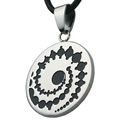 Stainless Steel Unique Spiral Design Necklace