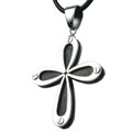 Stainless Steel Pendant with Unique Cross Design