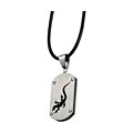 Gecko Design Stainless Steel Pendant