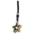 Tri-tone Star Stainless Steel Pendant