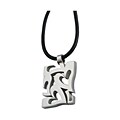 Hearts Design Stainless Steel Pendant