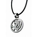 Stainless Steel Dragon Design Necklace
