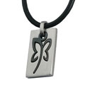 Stainless Steel Flower Design Necklace