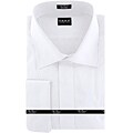 O.H.H.A. Men's White Barrel Cuff Dress Shirt