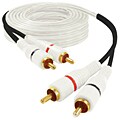 Pyle 18-foot Waterproof RCA Cables