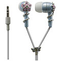 Jeweled and Flowered Earbud Headphone