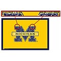 Univ. of Michigan Fight Song Lyric Logo Poster