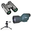Bushnell Powerview Binoculars and Spotter Combo