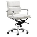 Milan White Office Chair