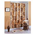 Kenya Shower Curtain and Hooks