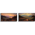 Leon Roulette 'Tuscany' 2-piece Canvas Art Set