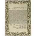 Declaration of Independence Beige Wall Hanging (5' x 7')